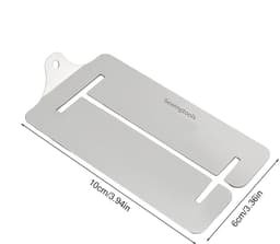 Naaiclips Voor Stof - Klemmen - Precisie Naaien - No Snag Ontwerp - 10x6x1cm - Metaal — thumbnail 2