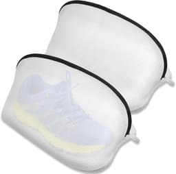 Waszak met Rits - Schoenen was tas - waszakken - 360° Uitgebreide Reiniging -Was tassen - Voor BH/Lingerie/Sokken/Schoenen - 2 Stuks — thumbnail 3
