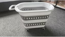 WEB2O Wasmand - 45 L - Opvouwbaar - Met wielen — thumbnail 1