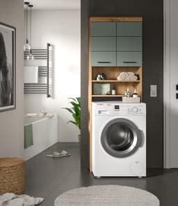 xonox.home wasmachine-overkast Scout Artisan eiken imitatie (B/H/D: 63x191x24 cm) — thumbnail 1
