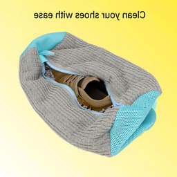 Herbruikbare Schoenwaszak met Rits voor Sneakers, Hardloopschoenen en Speelgoed - Ideaal voor Schoenreiniging en Onderhoud (2) — thumbnail 2