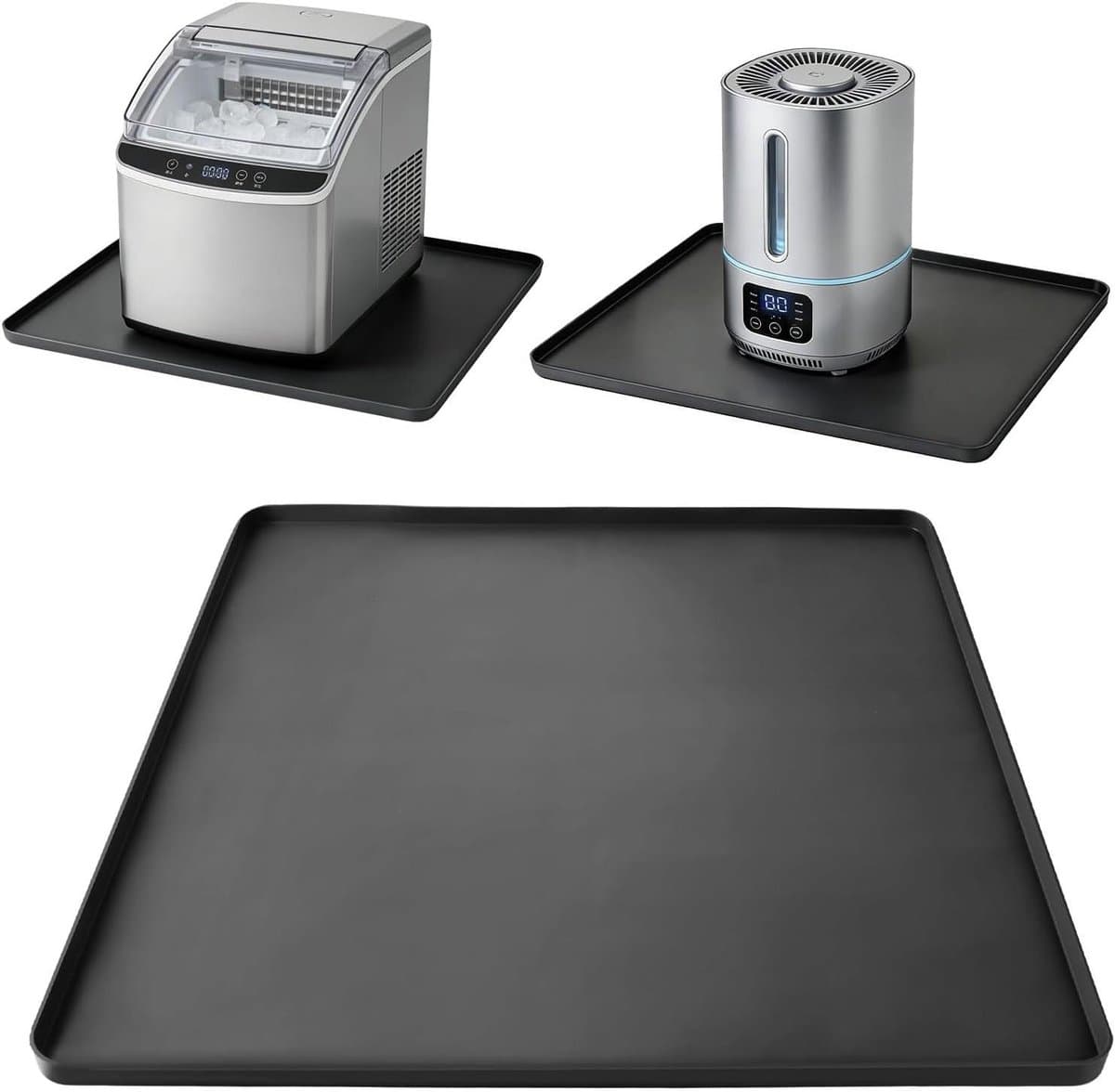 Airconditioner Druppelpan - Lekbak AC - Vloer Beschermen - 100% Waterdicht - 50 x 50 cm - Grijs — afbeelding 1