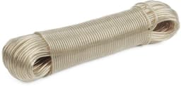 Dailygoods- Waslijn 50 Meter - UV-bestendig - Stabiele Staaldraad - Onderhoudsvriendelijk - Reiswaslijn - Transparant PVC - Wasdraad — thumbnail 2