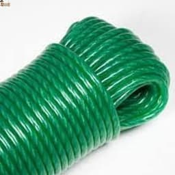 Waslijn Touw - Kledinglijn Koord - Kleding Drogen - Gecoat Polyethyleen - 50 meter - Groen — thumbnail 3