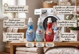 Denkmit - Wasparfum -Probeerpakket - 3x 400ml - Cotton Dream, Floral Whisper & Glamorous Moment - Luxe Wasgeur Mix — thumbnail 2