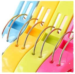 WiseGoods Premium XL Strandlaken Knijpers 4 Stuks – Grote Handdoek Klemmen 12CM – Kunststof Clips Voor Strand & Wasgoed - Vakantie — thumbnail 3