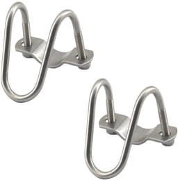 Dailygoody - M8x32x60 Rvs Pijp Clip - U-vormige Klem - Eenvoudig te installeren - Roestvrij staal - Geschikt voor binnen en buiten - 2 stuks U-vormige... — thumbnail 1