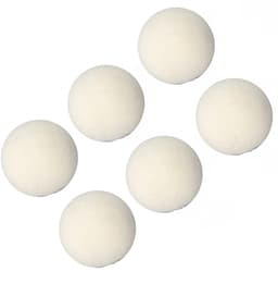 Allecto - Droogballen - Wol Droogballen - Vermindert Statische Elektriciteit - 4 cm - Elimineren Geur - Energie besparen - Voor Thuis - 6 Stuks — thumbnail 4