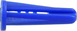 Plastic Ankers - Hollewandankers Conisch - Bevestigen in Muur - Zelfrotatie Voorkomend - 8-10 X 7/8-inch - Blauw — thumbnail 3