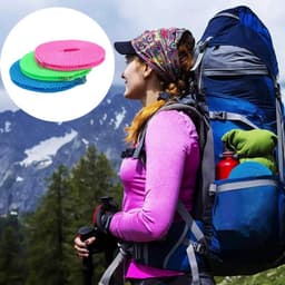 Outdoor Nylon Waslijn 5 Meter - Antislip Winddichte Kledinglijn voor Camping en Terras - 3 Stuks — thumbnail 3