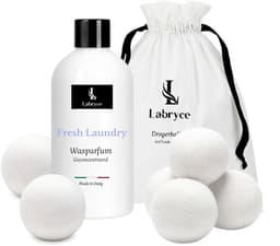 Drogerballen 6 Stuks 7cm - Labryce Wasparfum Fresh Laundry 250 ml — thumbnail 1