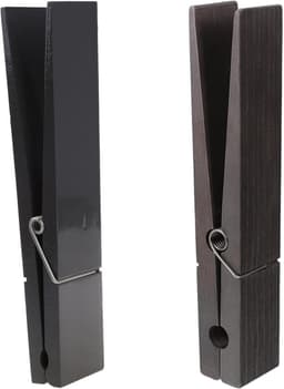 Houten Wasknijper - Kledingclips - Kleding Ophangen - Heavy Duty - 30 cm - Houtkleur — thumbnail 1