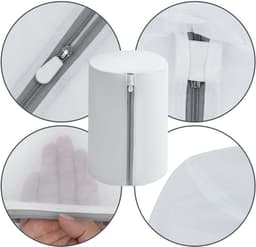 Set van 2 Mesh Waszakken met Rits voor Kleding, Ondergoed en Bh's - Ideaal voor Wassen en Beschermen van Delicate Stoffen — thumbnail 5
