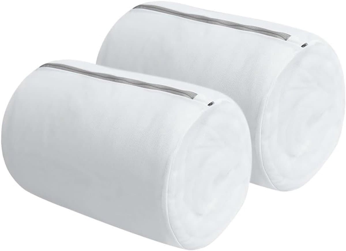 Set van 2 Mesh Waszakken met Rits voor Kleding, Ondergoed en Bh's - Ideaal voor Wassen en Beschermen van Delicate Stoffen — afbeelding 1