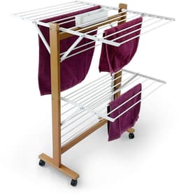 ARIT - Droogrek CIGNO – 20 meter ophangdraad – Massief beuken - Made in Italy - Arredamenti Italia — thumbnail 3