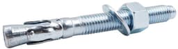 Wiganker - Verankeringsbout - Beton Bevestigen - Verzinkt Koolstofstaal - 5/8" x 6" 30 stuks - Zilverkleurig — thumbnail 5