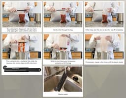Zak Snijder - Opener Squeezer - Voedselresten Verminderen - Inclusief Ketting Zuignap - 2 Stuks - Zwart Rood — thumbnail 3