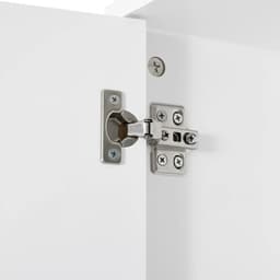 Novendo Goods - Wasmachinekast 182 cm hoog met kast en planken - Badkamer opbergkast boven wasmachine - Smalle ruimtebesparende kast - Wit MDF — thumbnail 5