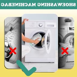Set van 2 Herbruikbare Schoenwaszakken voor de Wasmachine met Rits, Ideaal voor Sneakers en Sportschoenen, 360 Graden Bescherming tijdens het Wassen — thumbnail 3