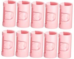 Set van 10 antislip lakenklemmen, lakenbevestigingen, dekbedovertrekbevestigingen, huishoudklemmen voor dekbedden, geschikt voor tweepersoonsbedden, lakens en matrassen.