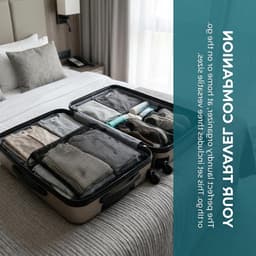 Set van 3 waszakken met trekkoord van polyester, ideaal als speelgoedzak of organizer voor beddengoed en kleding — thumbnail 2