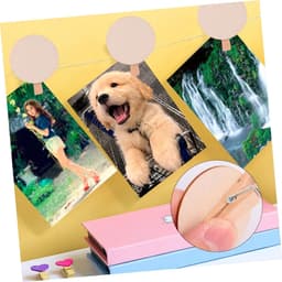 Mini Knijpers - Houten Clips - Foto's Bevestigen - Handgemaakt Materiaal - 24 Stuks - Natuurlijk Hout — thumbnail 2