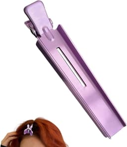 Haarspelden Dames - Metalen Klemmen - Haar Stylen - Zonder Sporen - 10 cm - Blauw Roze Zwart Paars — thumbnail 1