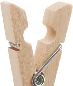 Dailygoods- Wasknijpers Mini Houten - Set van 400 - 3,5 x 0,7 cm - Voor Knutselen - Doe-het-zelf Decoratie - Betrouwbare Grip - Knutselmateriaal — thumbnail 3