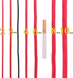 Kledinglijn Touw - Waslijn Touw - Kleding Drogen - 5 Stuks Gevlochten - 250 meter totaal - Wit — thumbnail 3