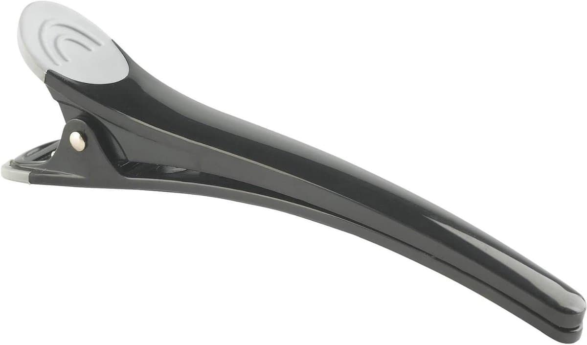 Haarsnijclips - Kappersklemmen - Haarstyling - Sterke grip - 96 kg - Zwart grijs — afbeelding 1
