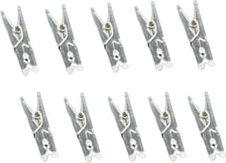 Hangende Clips - Wasknijpers Klemmen - Foto Decoratie - Transparant Kunststof - 50 Stuks - Doorzichtig — thumbnail 1