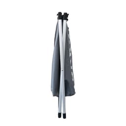 Wasmand met 3 vakken - 90 liter - opvouwbaar en afneembaar frame - wassorteerder in verschillende kleuren - Badkamer Wasgoed organizer met sluitbare zak - Donkergrijs — thumbnail 5