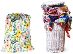 Set van 2 Opvouwbare Waszakken van Oxford Stof voor Spring — thumbnail 5