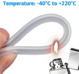 Siliconen Slang 2 Meter - Flexibel - Transparant - Voedselkwaliteit - Hoogwaardig Materiaal - Bestand Tegen Hoge Temperaturen — thumbnail 4
