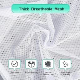 Set van 2 Waszakken 40x50cm - Mesh Net met Trekkoord — thumbnail 2