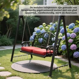 Grondankers - U-vormige nagels - 30 cm - Gegalvaniseerd Staal - Voor Tenten en Tuinwerk — thumbnail 3