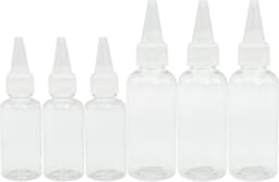 Knijpkruiderijflessen - Doorzichtig - 30 ml - Herbruikbare Plastic Doseerflessen - Voor Sauzen en Vloeistoffen — thumbnail 1