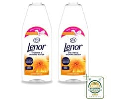 2 x Lenor - Strijkwater - Summer Breeze - Textielverfrisser - 1000 ml - Wasstrips - Strijkwater Summer Breeze - Textielverfrisser - Zomerse Geur - Frisheid - Kledingverfrisser