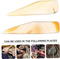 1set Agate Polijstgereedschap Voor Gouden Zilveren Sieraden Onderhouds Polijsttools Voor Ringen Geschikt Voor Diverse Sieraden — thumbnail 4