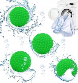 8 Stuks Wollen Droogballen voor Wasmachine en Droger — thumbnail 3