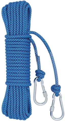 Waslijntouw van 10M/15M/20M met clips - Roestbestendig en weerbestendig touw — thumbnail 1