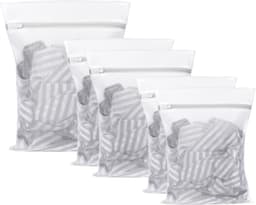 Waszakken voor delicaat wasgoed, 5 stuks, ideaal voor blouses, sokken, ondergoed en babykleding — thumbnail 1