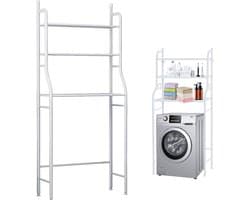 Ruimtebesparende Plank Voor De Wasmachine - Waterdichte Organizer - Planken Boven De Wasmachine - Met 3 Planken