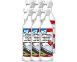 6 x HG - Hygiënische Matras Opfrisser - Werkt Na 30 Minuten - Neutraliseert Nare Geurtjes - 500 ml - Voordeelverpakking - 6 stuks