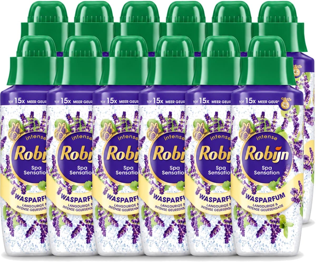 12 x Robijn – Wasparfum – Intense Spa Sensation – 342 ml - Voordeelverpakking - 12 stuks — afbeelding 1