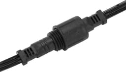 Waterdichte 3-pins Draadconnector Veilige Verbinding voor -buitenverlichting Zwart 2 Count — thumbnail 4