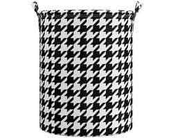 Set van 2 opvouwbare wasmanden (43 × 35 cm) — Ruime opbergmanden voor kleding en speelgoed — Inklapbare manden, geschikt voor badkamer en slaapkamer