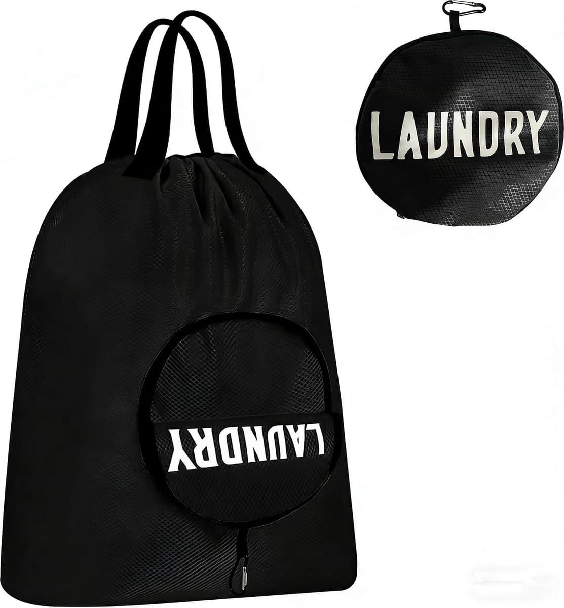 Vouwbare Waszak 48 x 51 cm, Waterdichte Tas voor Vuile Was, Ideaal voor Reizen, Kamperen en Fitness — afbeelding 1