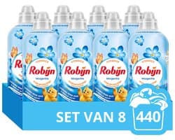 Robijn Wasverzachter - Morgenfris - 8 Stuks - 440 Wasbeurten - Voordeelverpakking