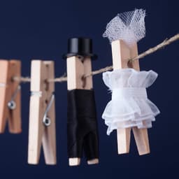 Houten wasknijpers, set van 100, grote houten wasknijpers — thumbnail 5